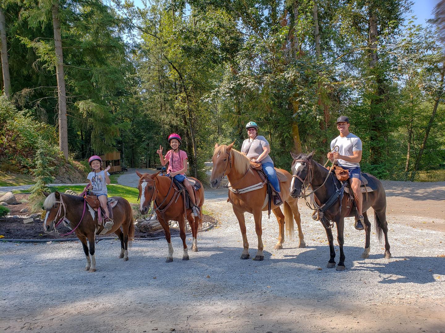 horseback riding with family my adventure stories and photos langs horse and pony farm