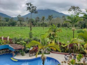 View from hotel in La Fortuna
