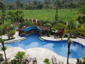 View from hotel in La Fortuna